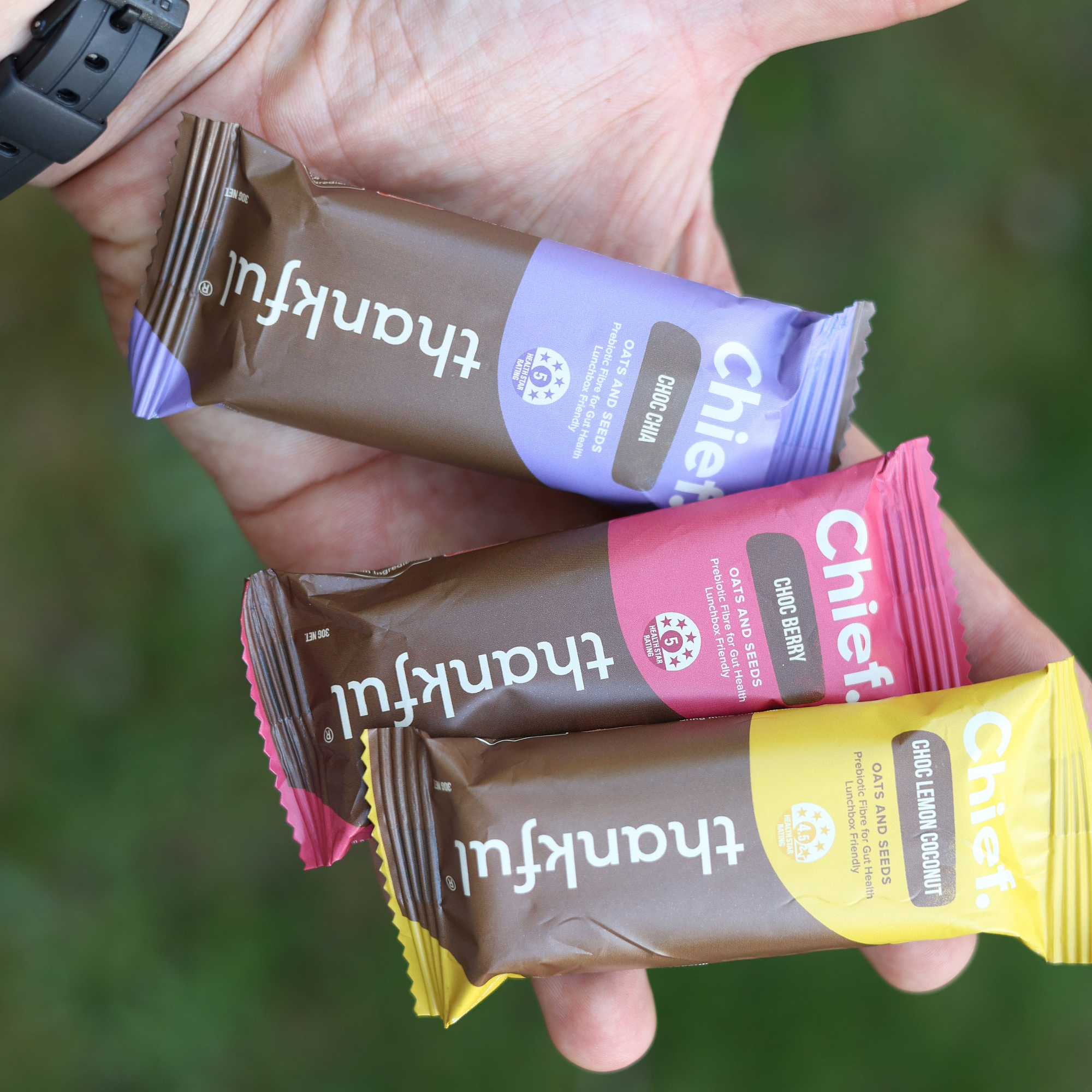 Thankful Bars - Choc Berry