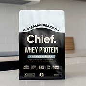 Grass-fed Whey Protein Powder - Creamy Vanilla