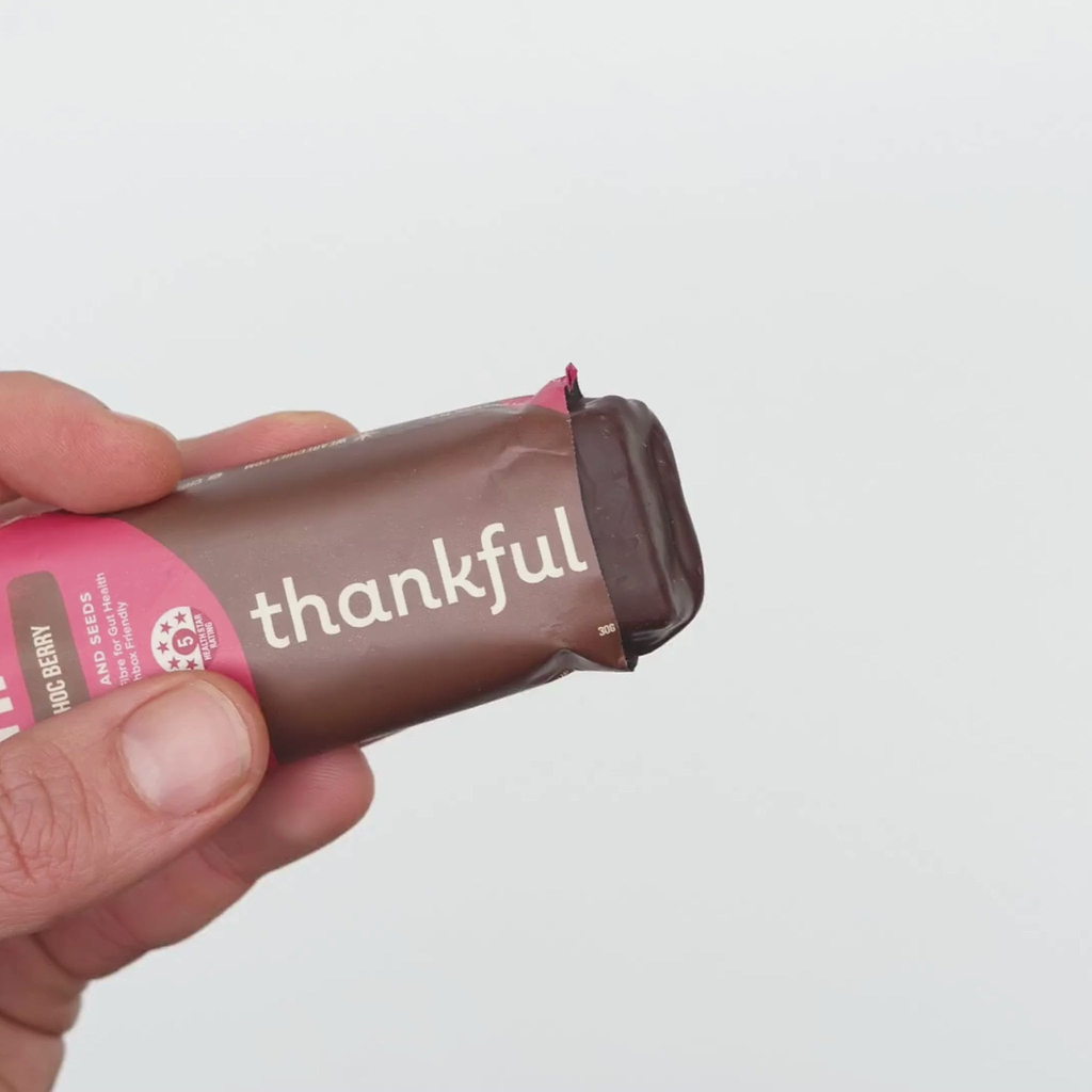 Thankful Bar - Choc Berry (12 bars) Thankful Bar Chief Nutrition