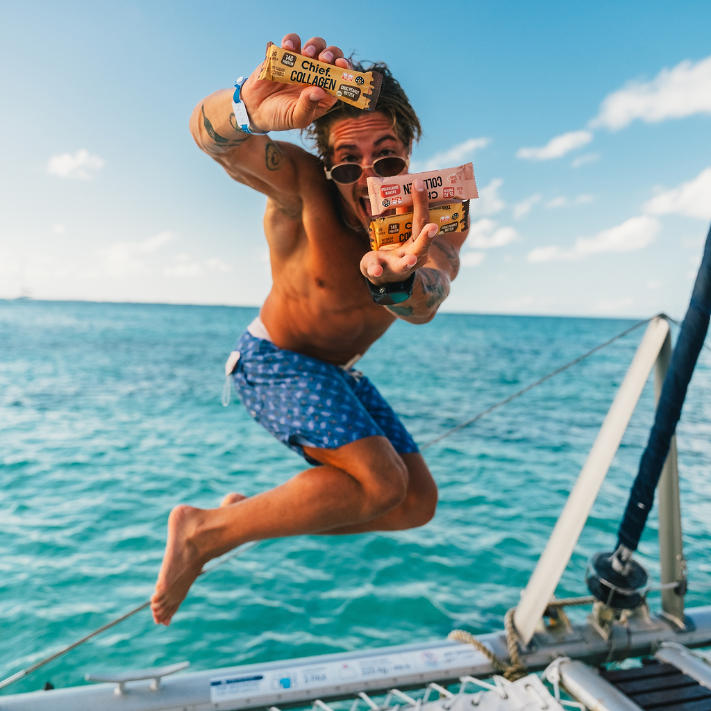 Collagen Protein Choc Salted Caramel Bar