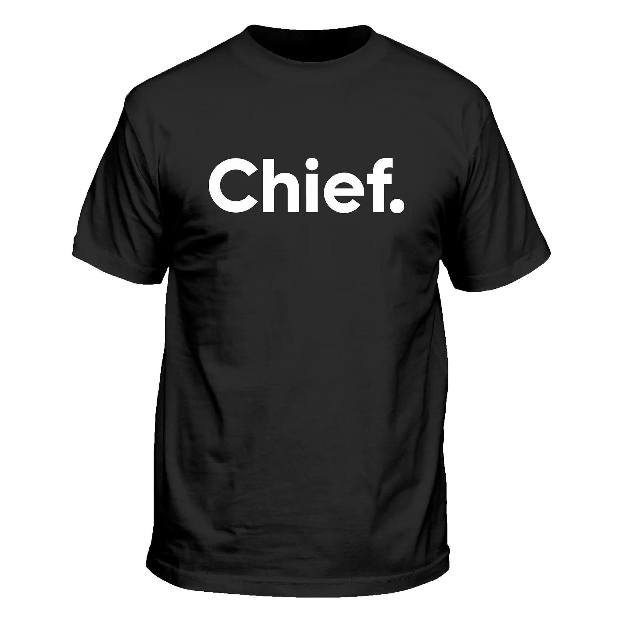 Chief Organic Cotton T-Shirt Merchandise Chief Nutrition Black Extra Small Unisex