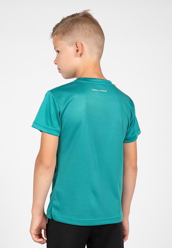Vernon Kids T-shirt - Teal Green