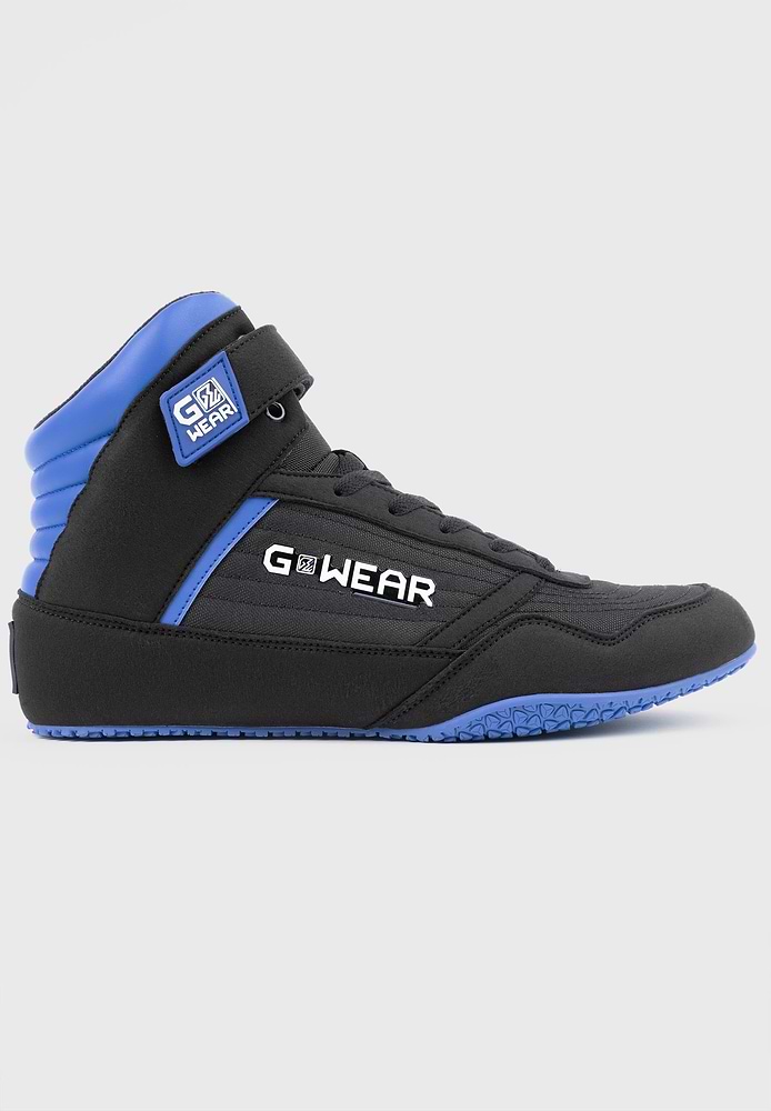 Gwear Classic High Tops - Black/Blue