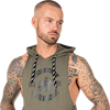 Lawrence Hooded Tank Top - Army Green