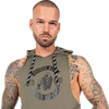 Lawrence Hooded Tank Top - Army Green