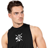 Cisco Drop Armhole Tank Top - Black/White