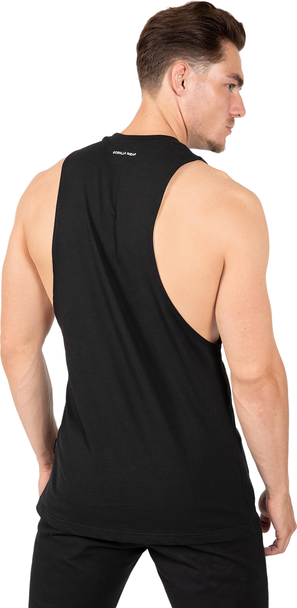 Cisco Drop Armhole Tank Top - Black/White
