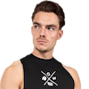 Cisco Drop Armhole Tank Top - Black/White