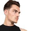Cisco Drop Armhole Tank Top - Black/White