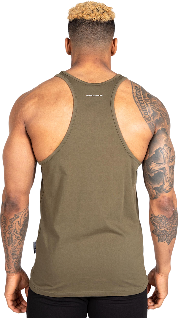 Carter Stretch Tank Top - Army Green