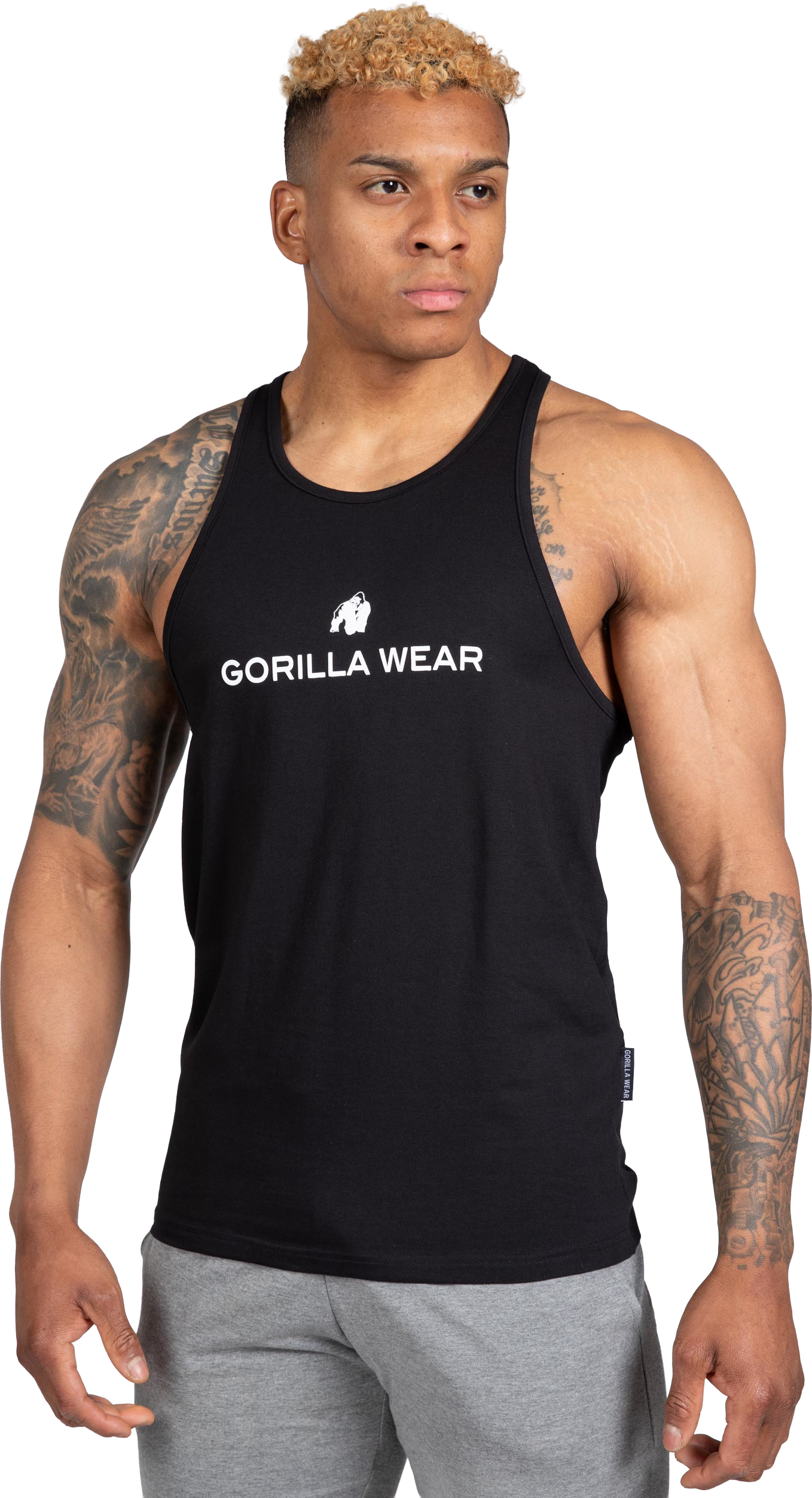 Carter Stretch Tank Top - Black
