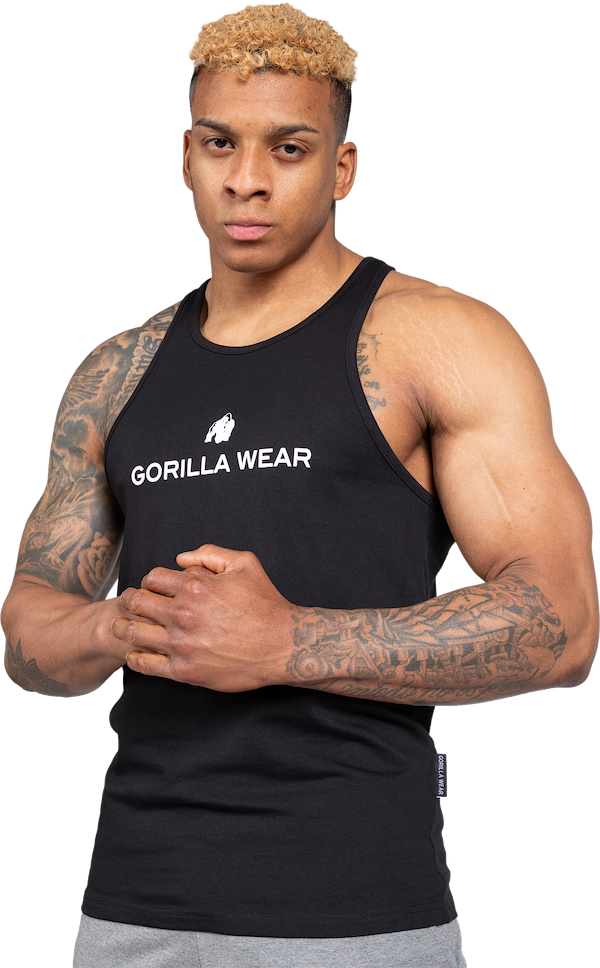 Carter Stretch Tank Top - Black