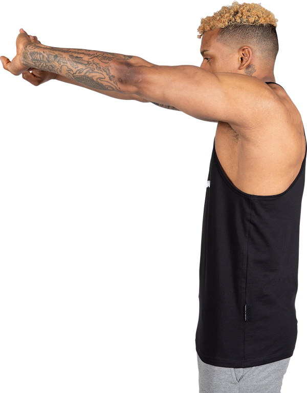 Carter Stretch Tank Top - Black