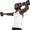 Adams Stretch Tank Top - White