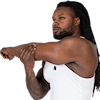 Adams Stretch Tank Top - White