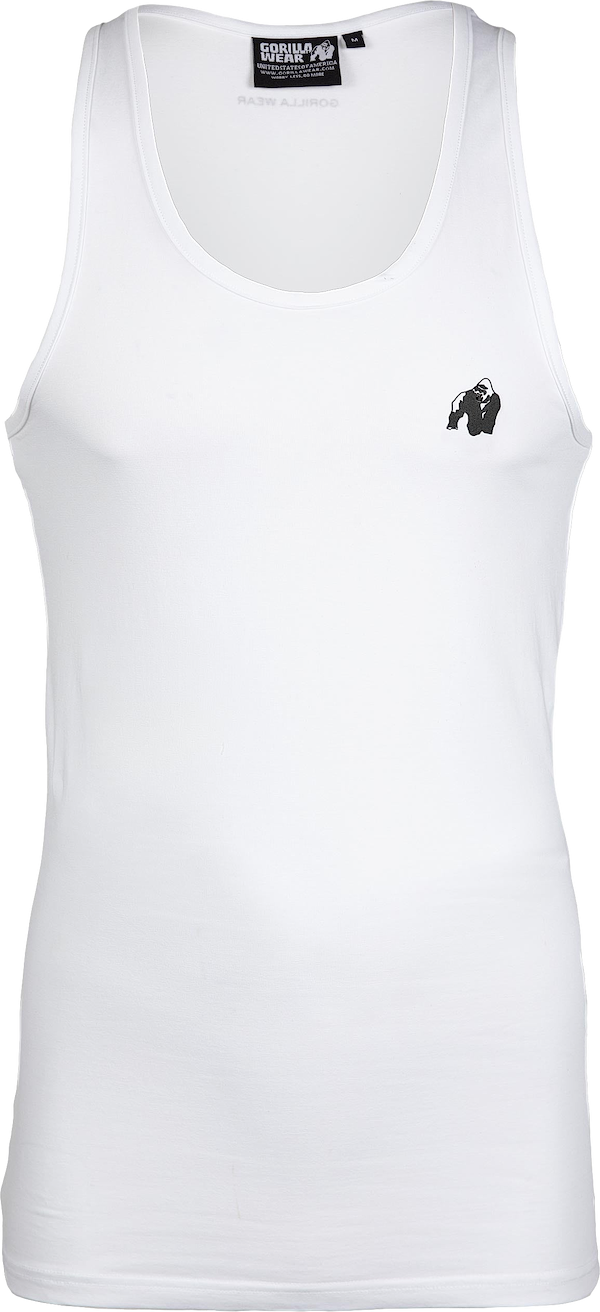 Adams Stretch Tank Top - White