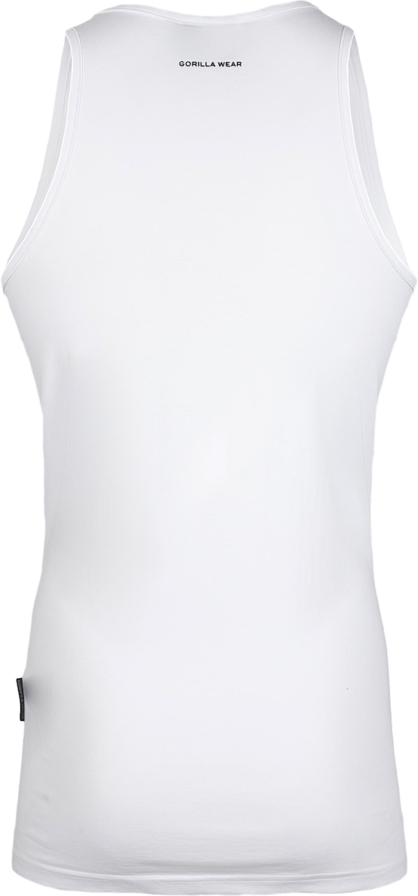 Adams Stretch Tank Top - White