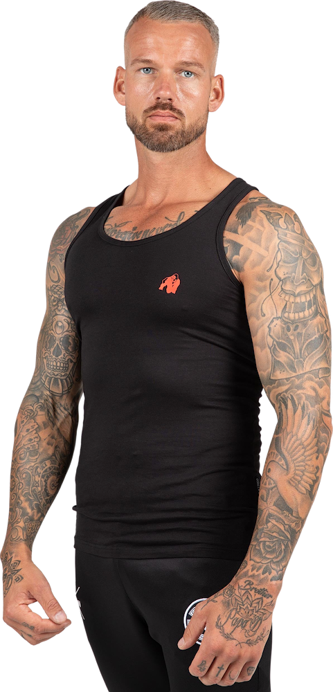 Adams Stretch Tank Top - Black