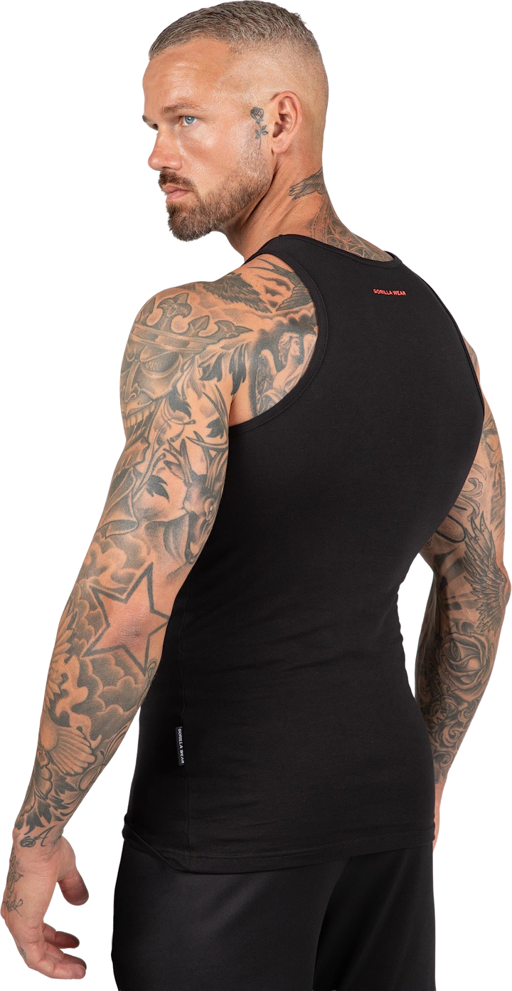 Adams Stretch Tank Top - Black