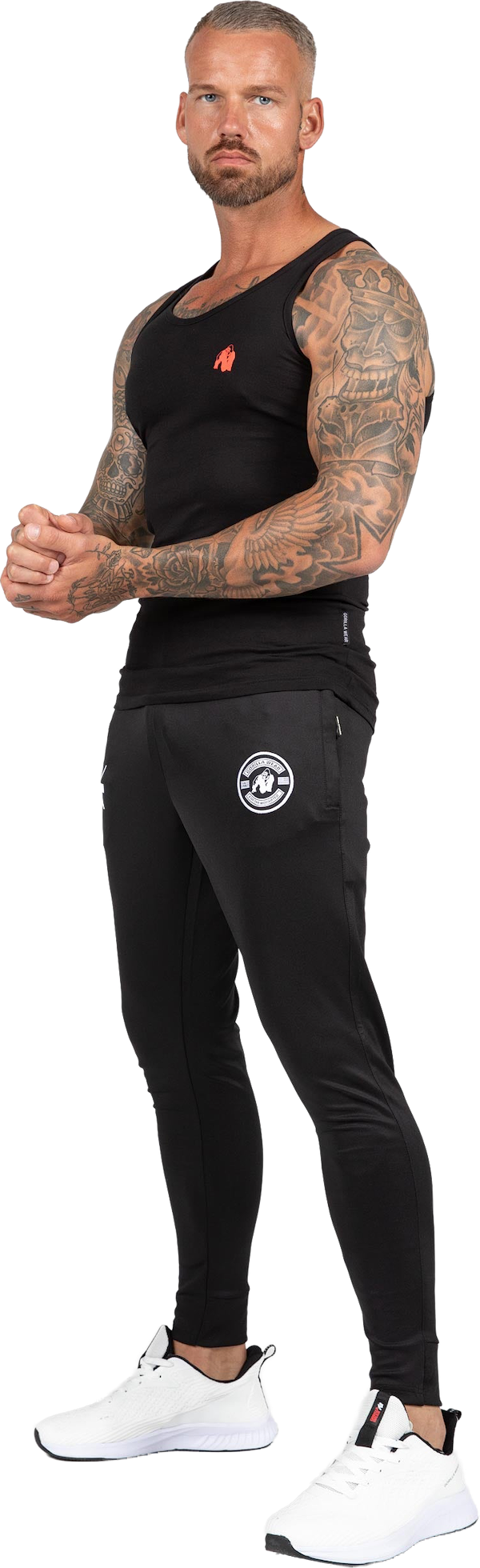 Adams Stretch Tank Top - Black