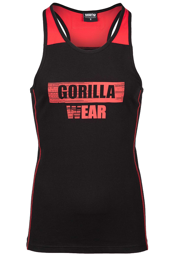 Wallace Tank Top - Black/Red