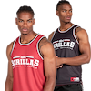 Keene Reversible Tank Top - Red/Black