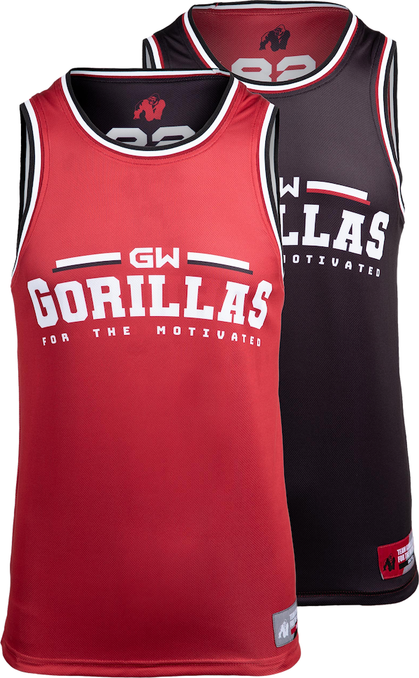Keene Reversible Tank Top - Red/Black