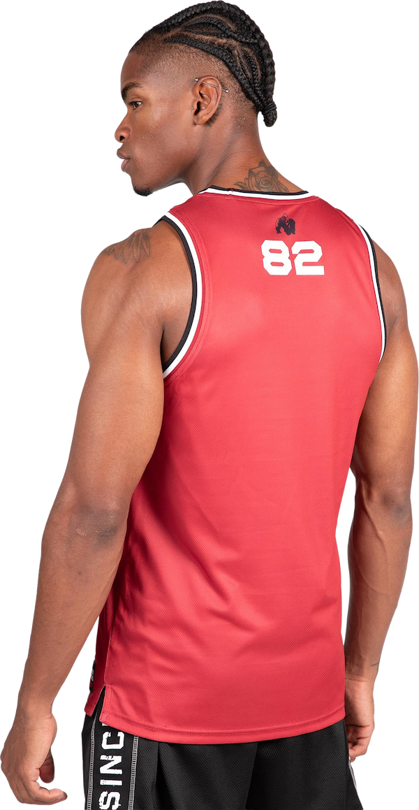 Keene Reversible Tank Top - Red/Black