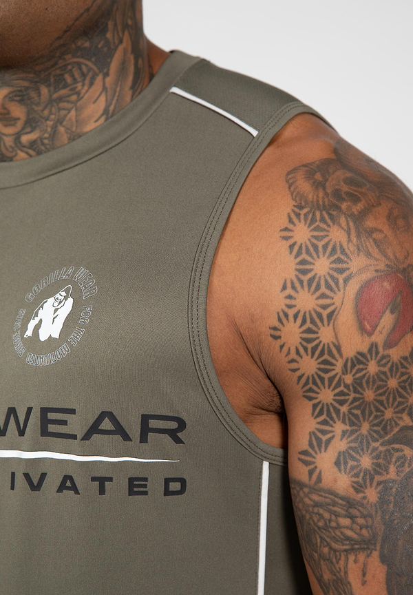 Broxton Tank Top-Army Green