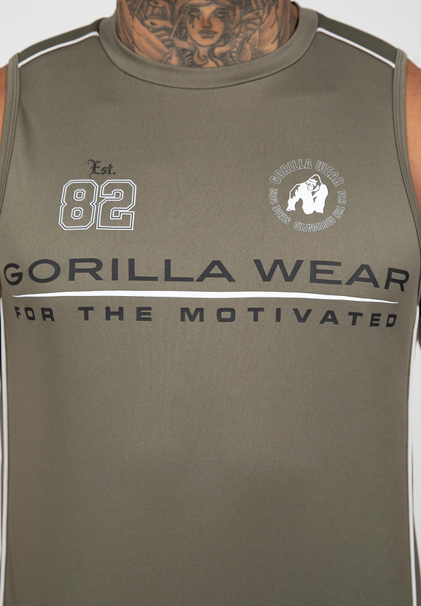 Broxton Tank Top-Army Green