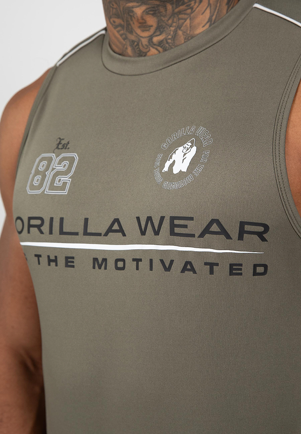 Broxton Tank Top-Army Green
