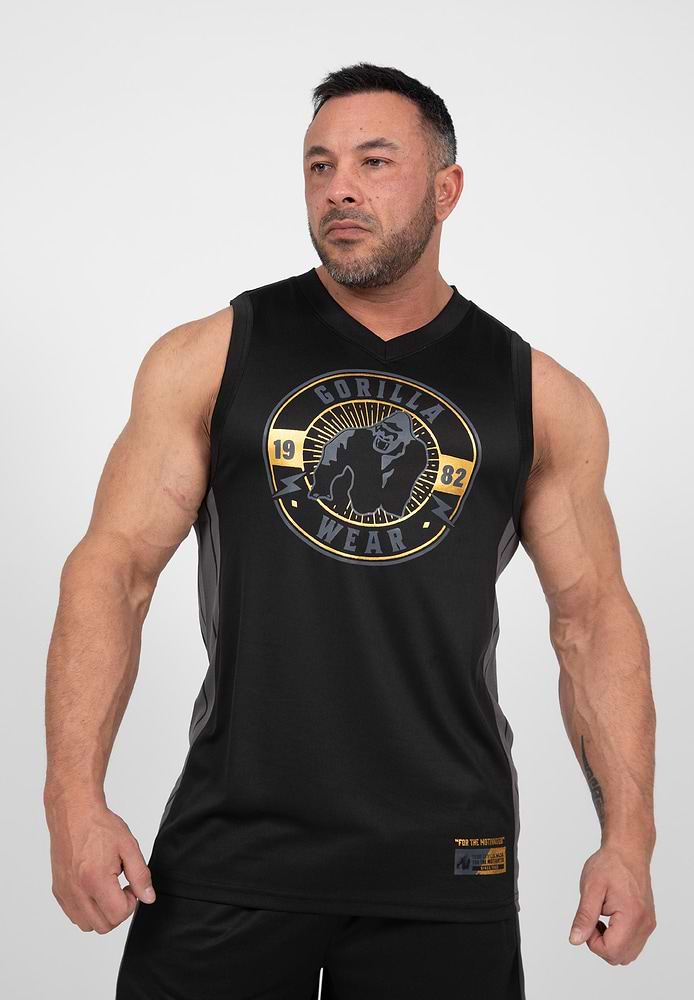 Orlando Jersey Tank Top - Black