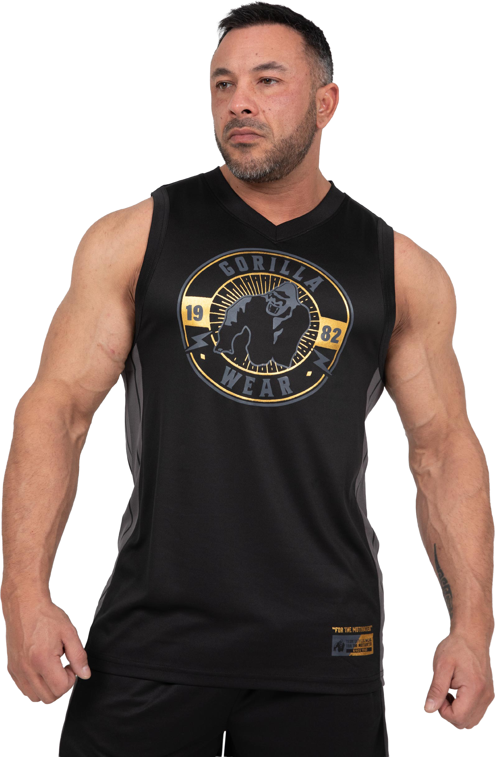 Orlando Jersey Tank Top - Black