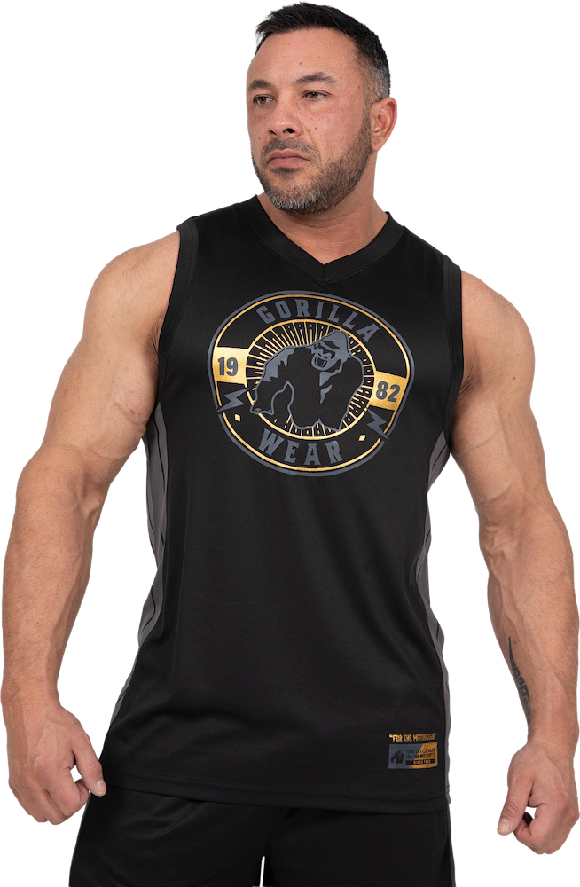 Orlando Jersey Tank Top - Black