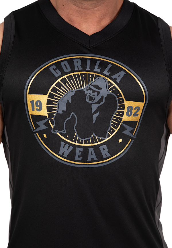 Orlando Jersey Tank Top - Black
