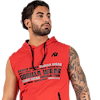 Melbourne S/L Hooded T-shirt - Red