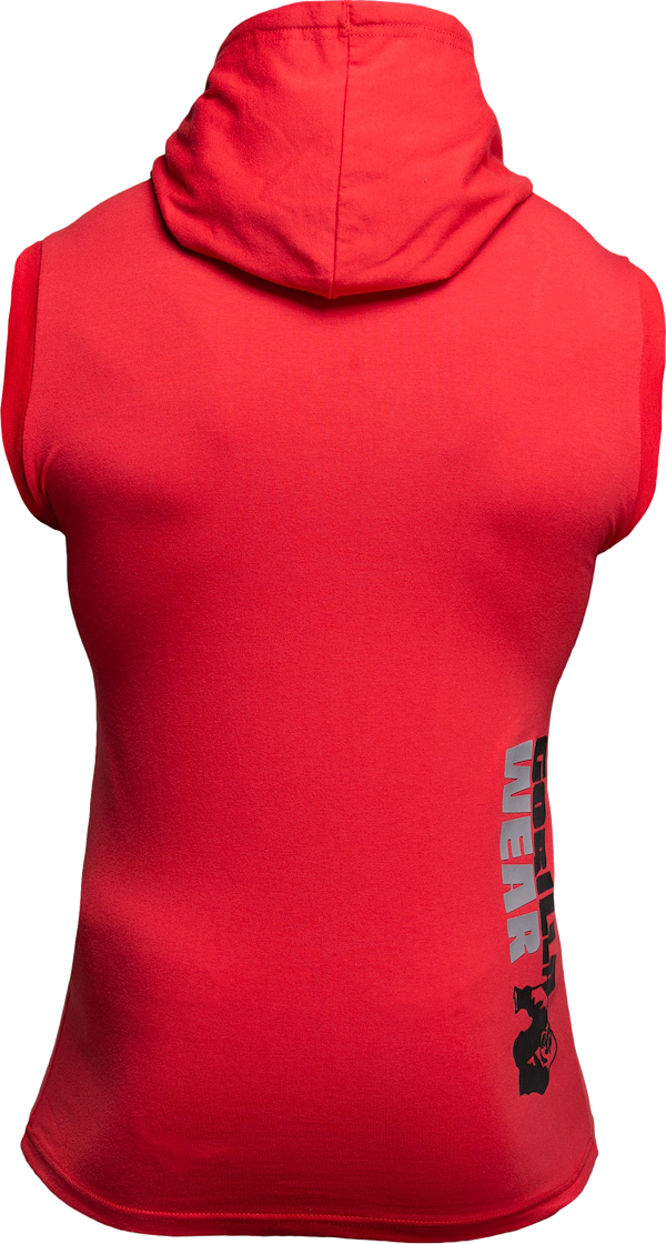 Melbourne S/L Hooded T-shirt - Red