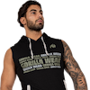 Melbourne S/L Hooded T-shirt - Black