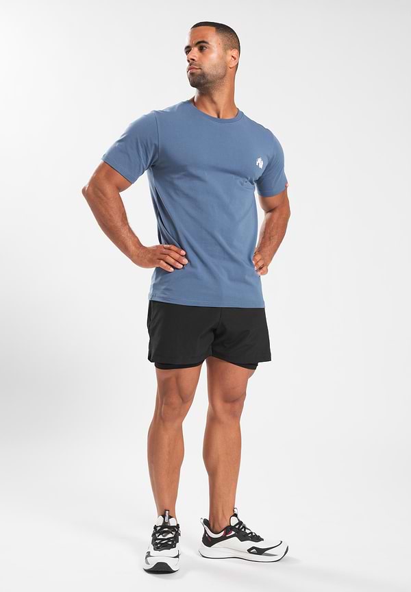 Warren T-Shirt - Cornet Blue