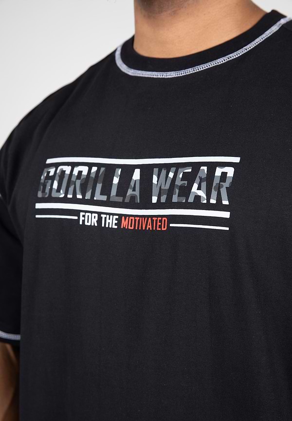 Saginaw Oversized T-Shirt - Black