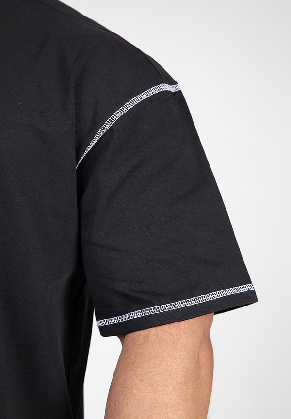 Saginaw Oversized T-Shirt - Black