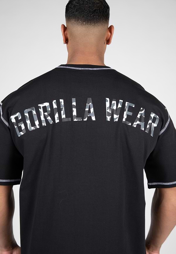 Saginaw Oversized T-Shirt - Black