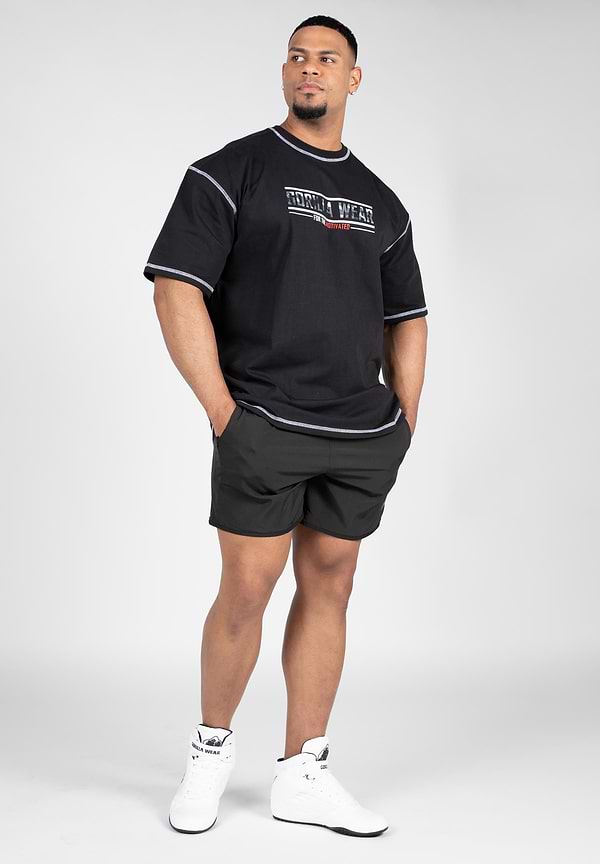 Saginaw Oversized T-Shirt - Black