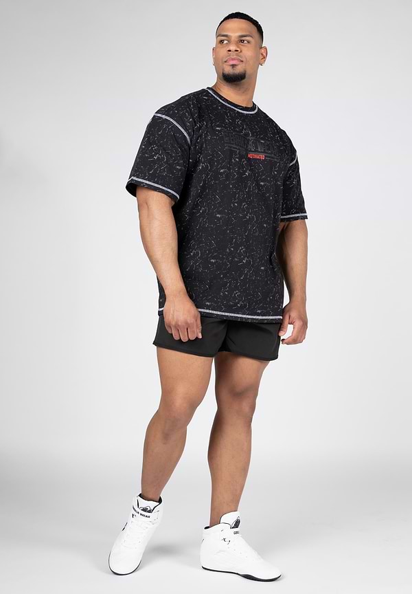 Saginaw Oversized T-Shirt - Washed Black