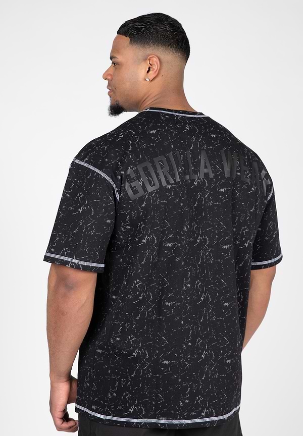 Saginaw Oversized T-Shirt - Washed Black