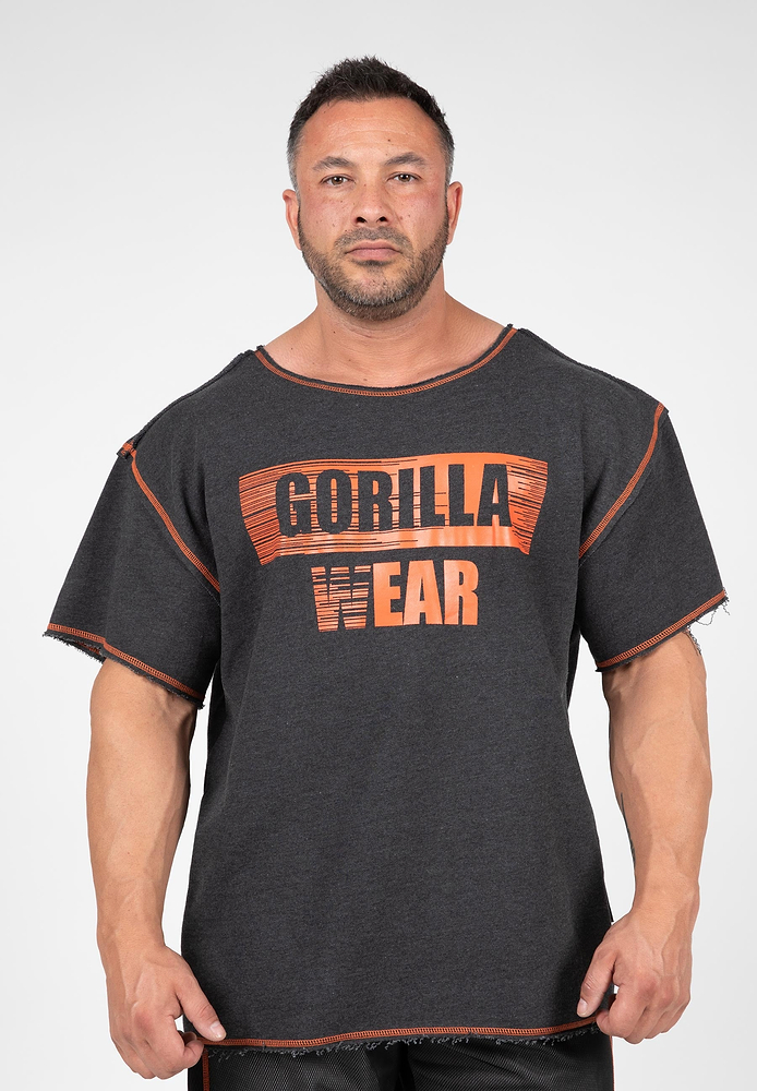 Gorilla Wear Athlete 2.0 T-Shirt – Black/White