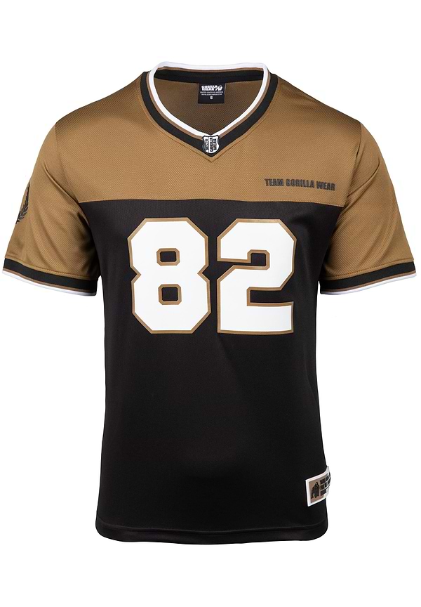 Trenton Football Jersey - Black/Gold