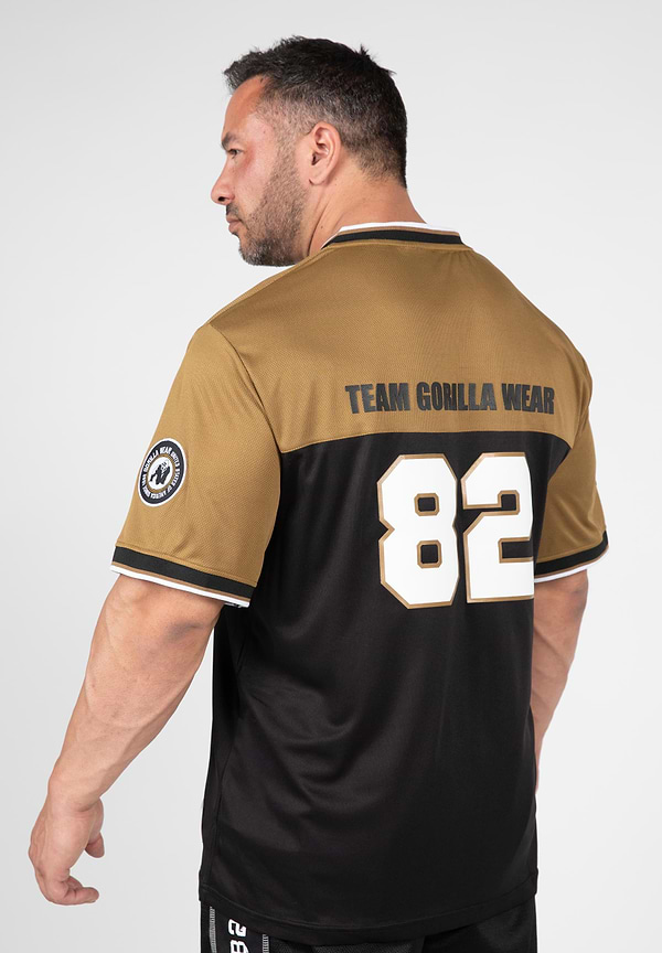 Trenton Football Jersey - Black/Gold