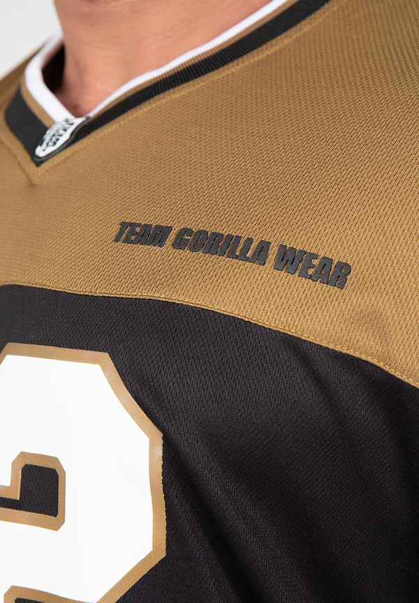 Trenton Football Jersey - Black/Gold