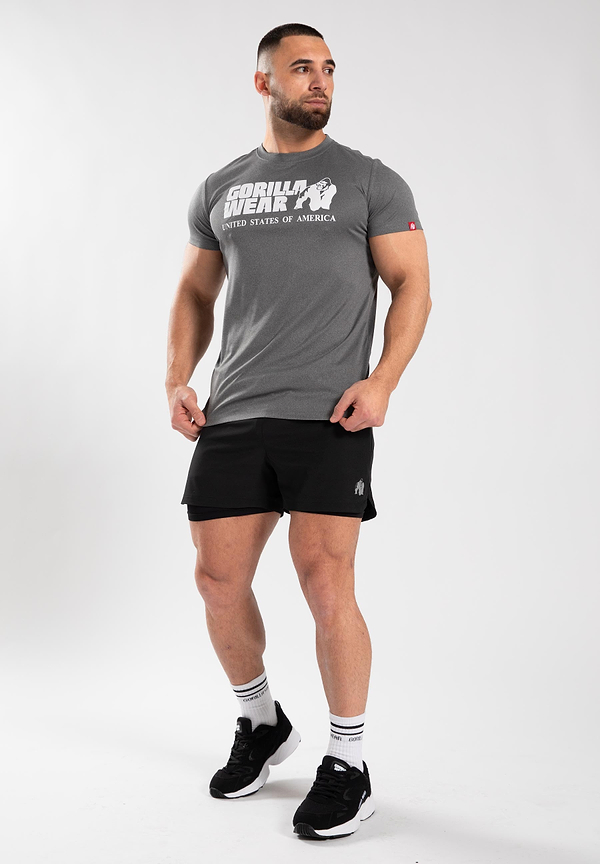 Classic Training T-Shirt - Gray Melange
